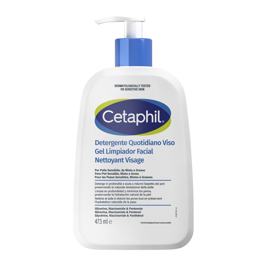 Cetaphil gel limpiador facial diario 236 ml