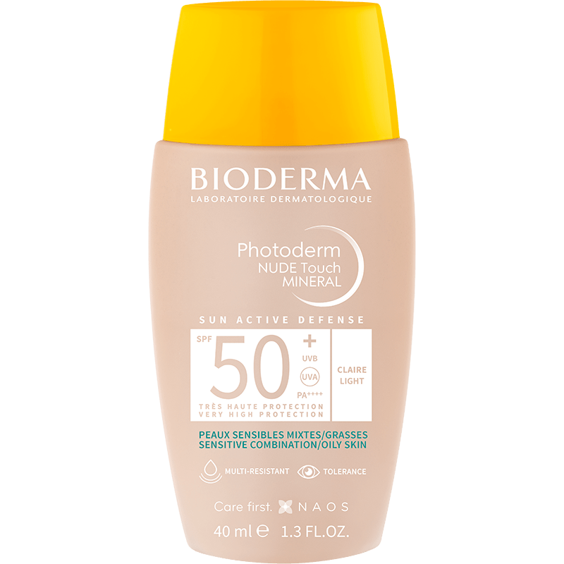 Bioderma Photoderm Nude Touch SPF50+ color claro 40 ml