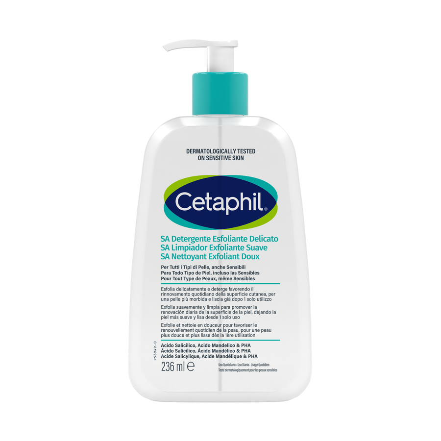 Cetaphil SA limpiador exfoliante suave 236 ml