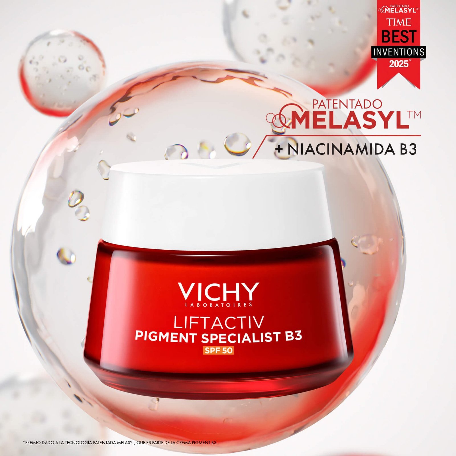 Vichy Liftactiv B3 crema de día SPF50 antimanchas