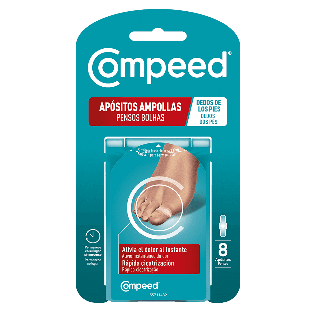 Compeed ampollas dedos de los pies 8 uds