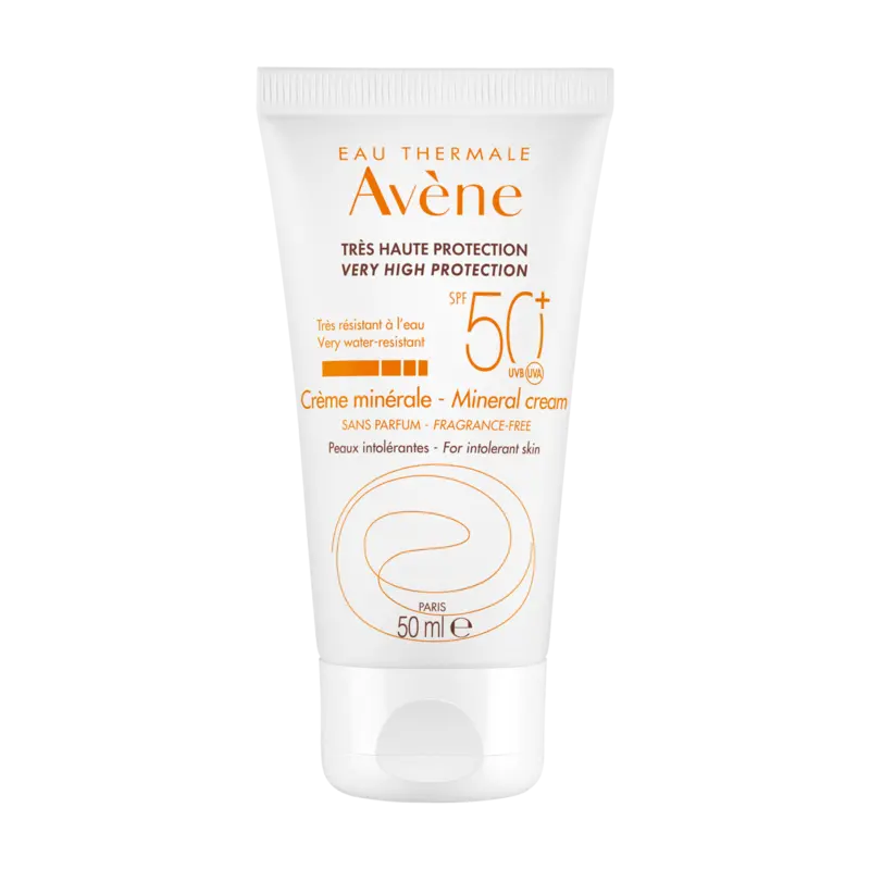 Avène crema solar mineral SPF50+ 50 ml