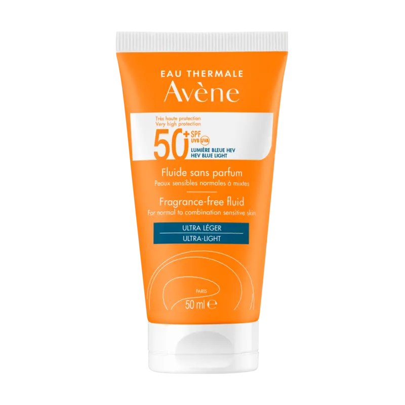 Avène fluido solar SPF50+ sin perfume 50 ml