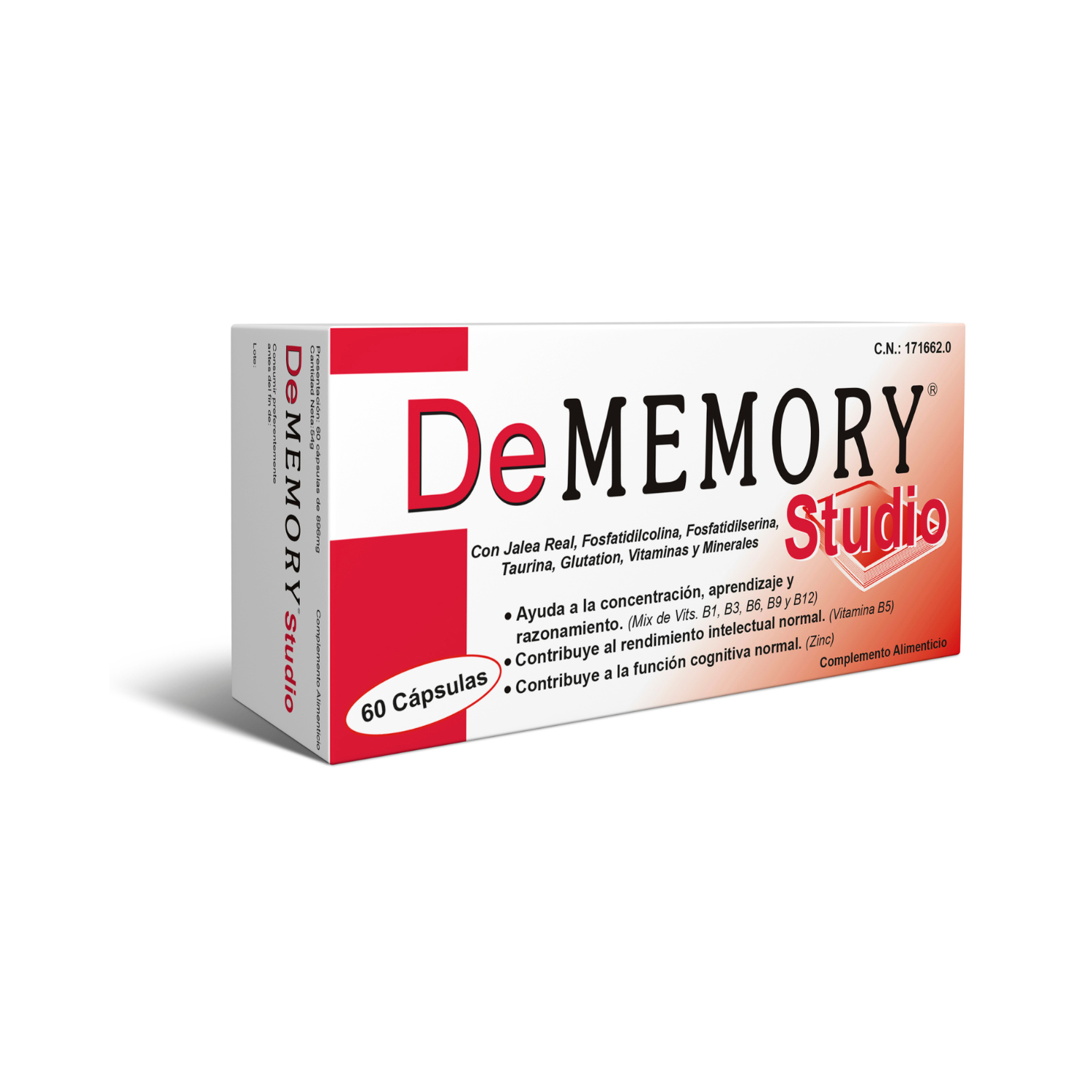 Dememory Studio 60 cápsulas