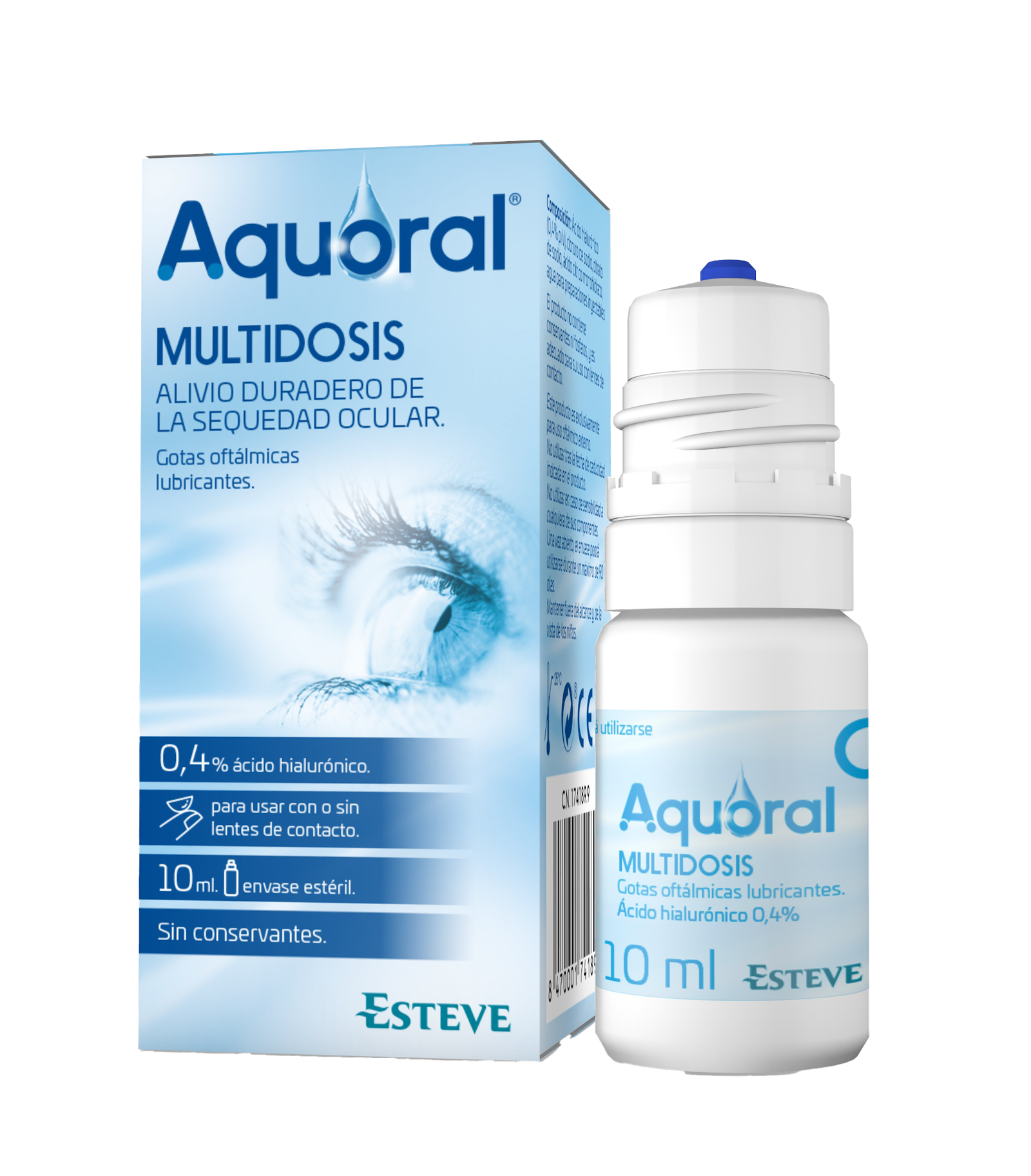 Aquoral gotas oftálmicas multidosis