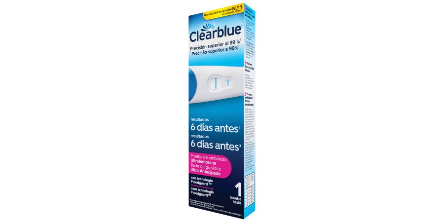 Clearblue Early test de embarazo