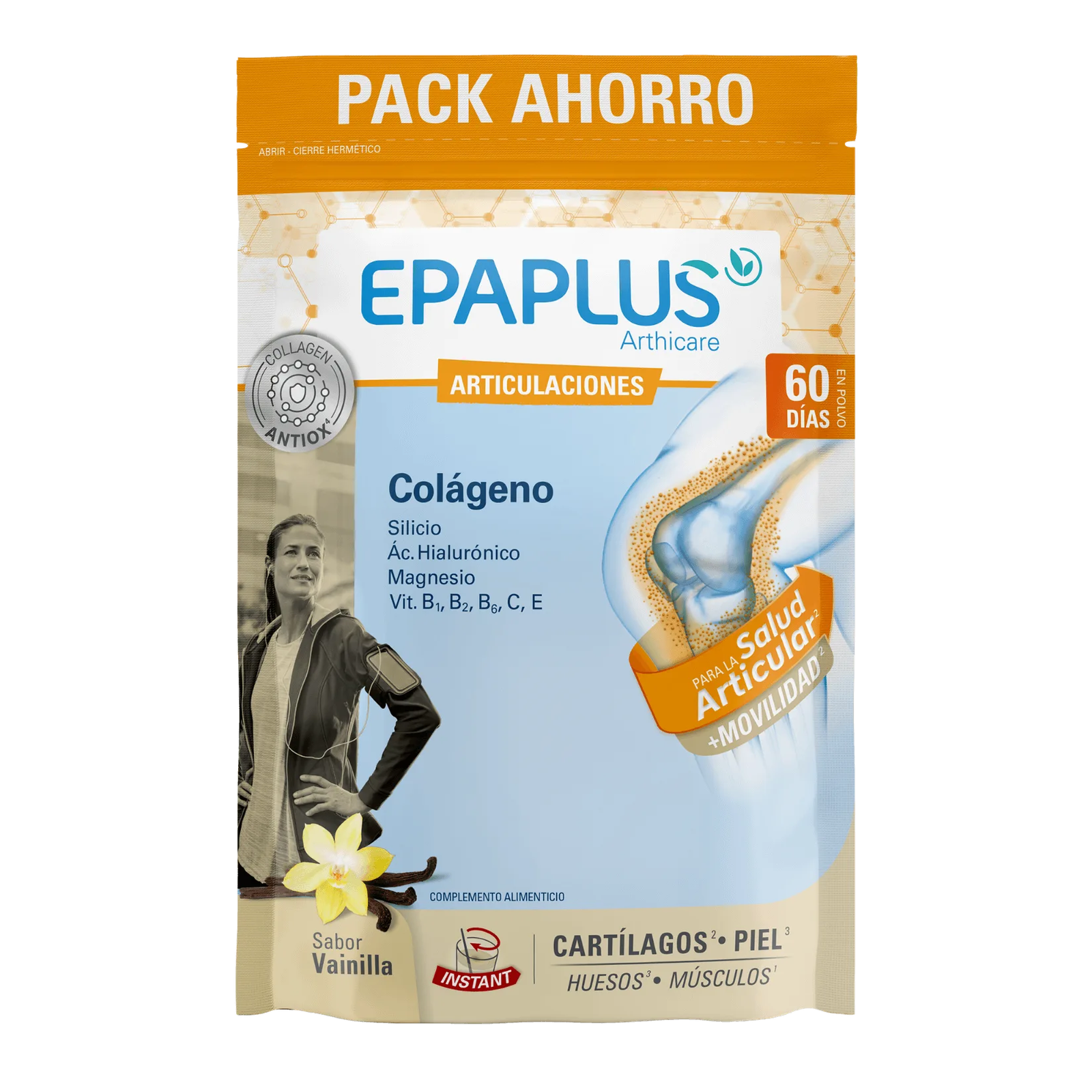 Epaplus Arthicare colágeno en polvo vainilla