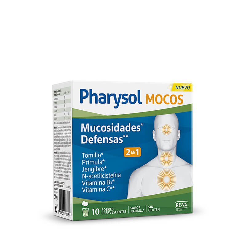 Pharysol Mocos 10 sobres efervescentes