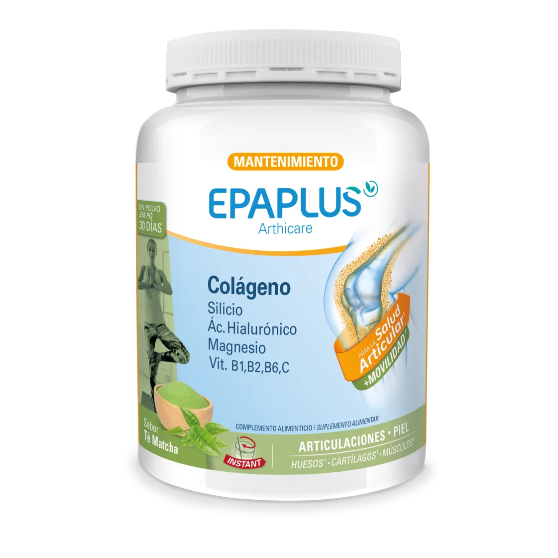 Epaplus Arthicare colágeno té matcha 30 días
