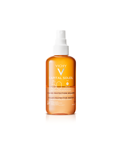 Vichy Capital Soleil agua luminosidad SPF50 200 ml
